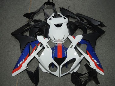 Kits Carénage Moto BMW S1000RR 2009-2014 - Blanc Rouge Bleu Noir Mat