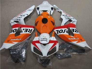 Carénages Moto Honda CBR1000RR 2006-2007 - Blanc Orange Rouge Noir Repsol