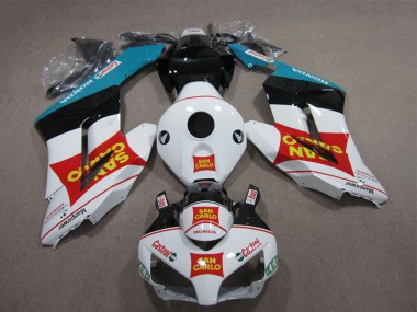 Carénages Moto Honda CBR1000RR 2004-2005 - Blanc Rouge Bleu Noir Brillant Jaune San Carlo Castrol