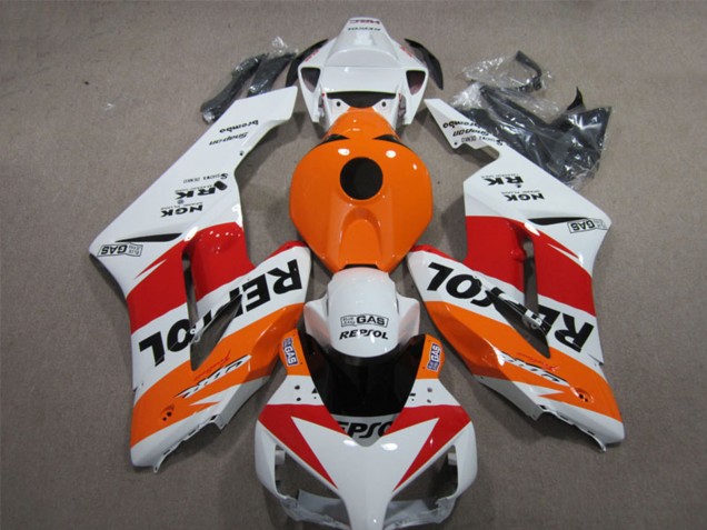 Carénages Moto Honda CBR1000RR 2004-2005 - Blanc Orange Rouge Noir Repsol