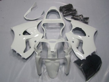 Carénages Moto Kawasaki ZX6R 2000-2002 - Blanc
