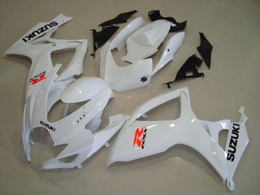 Carénages Moto Suzuki GSXR 750 2006-2007 - Blanc