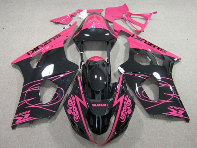 Carénages Moto Suzuki GSXR 1000 2003-2004 - Rose Noir