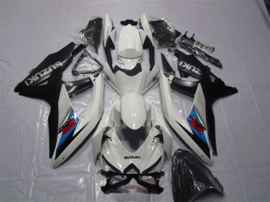 Kits Carénage Moto Suzuki GSXR 1000 2007-2008 - Blanc Bleu Noir Rouge