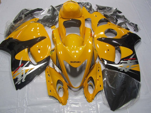Carénages Moto Suzuki GSXR 1300 Hayabusa 2008-2020 - Jaune Noir