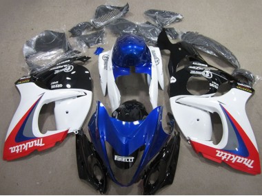 Carénages Moto Suzuki GSXR 1300 Hayabusa 2008-2020 - Blanc Bleu Rouge Makita