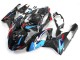 Carénages Moto BMW S1000RR 2015-2016 - Bleu Rouge Fibre de Carbone