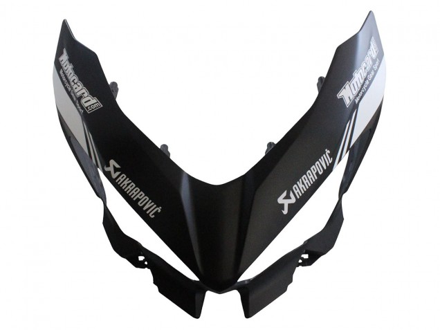 Carénages Moto Kawasaki EX400 2018-2024 - Noir Mat Vert Monstre Showr Neige