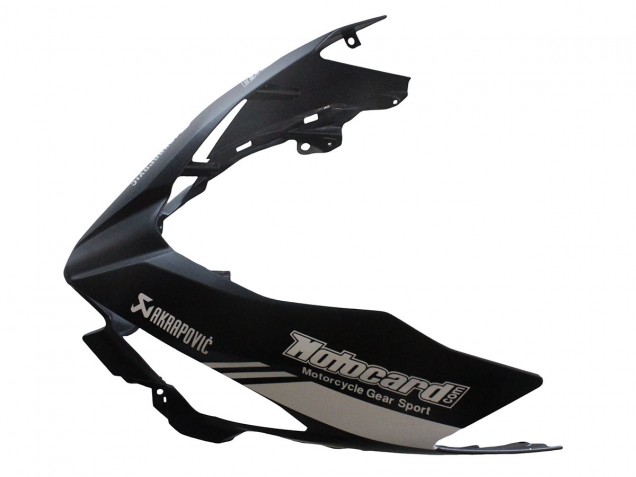 Carénages Moto Kawasaki EX400 2018-2024 - Noir Mat Vert Monstre Showr Neige