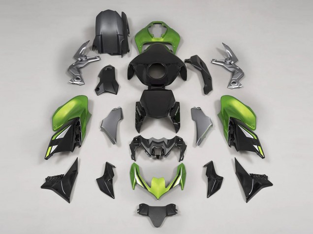 Carénages Moto Kawasaki Z900 2020-2024 - Noir Vert