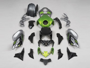 Carénages Moto Kawasaki Z900 2020-2024 - Vert Noir Gris