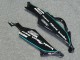 Carénages Moto Suzuki GSXR 600/750 2006-2007 - Blanc Bleu Jaune Corona Alstare