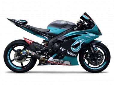 Carénages Moto Yamaha YZF R6 2008-2016 - Vert Clair Blanc Noir Petronas