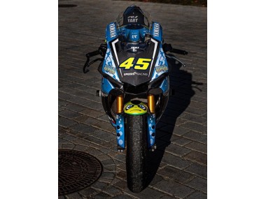 Carénages Moto Yamaha YZF R1 2015-2019 - Bleu Jaune Requin