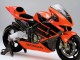 Kits Carénage Moto ABS Honda CBR600RR 2003-2004 - Rouge Noir Brillant
