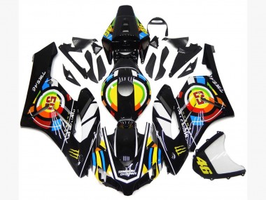 Multicolore 2004-2005 Honda CBR1000RR Carénage Moto