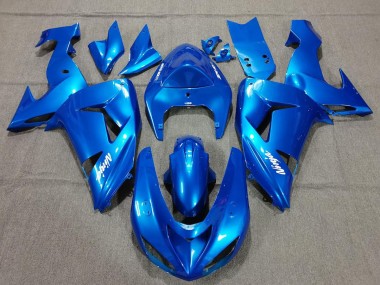 Ninja Bleu 2006-2007 Kawasaki ZX10R Carénage Moto