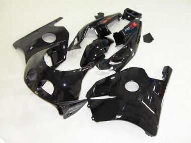 Noir Brillant 1990-1998 Honda CBR250RR Carénage Moto