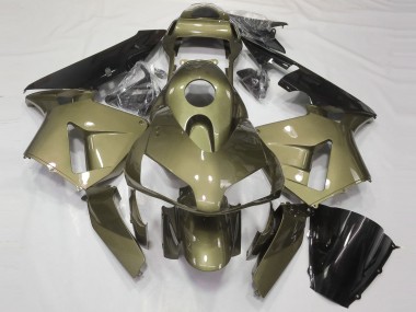Olive Brillant 2003-2004 Honda CBR600RR Carénage Moto