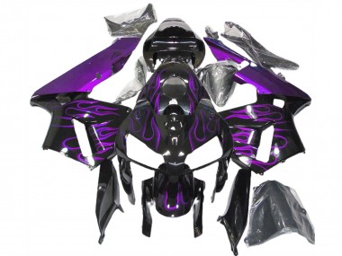 Violet Flamme 2005-2006 Honda CBR600RR Carénage Moto
