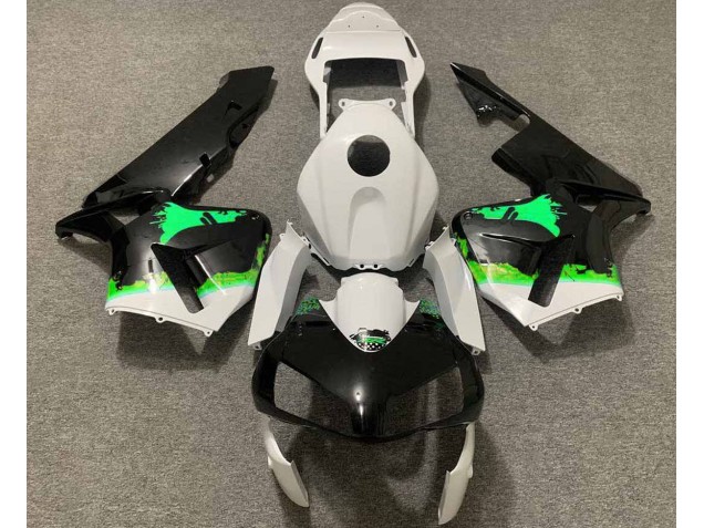 Éclaboussures Vertes 2003-2004 Honda CBR600RR Carénage Moto Éclaboussures Vertes 2003-2004 Honda CBR600RR Carénage Moto